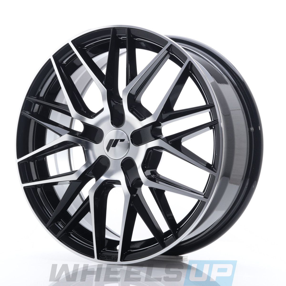 Alu kola Japan Racing JR28 19x8,5 ET40 5x114,3 Gloss Black Machined Face WheelsUp