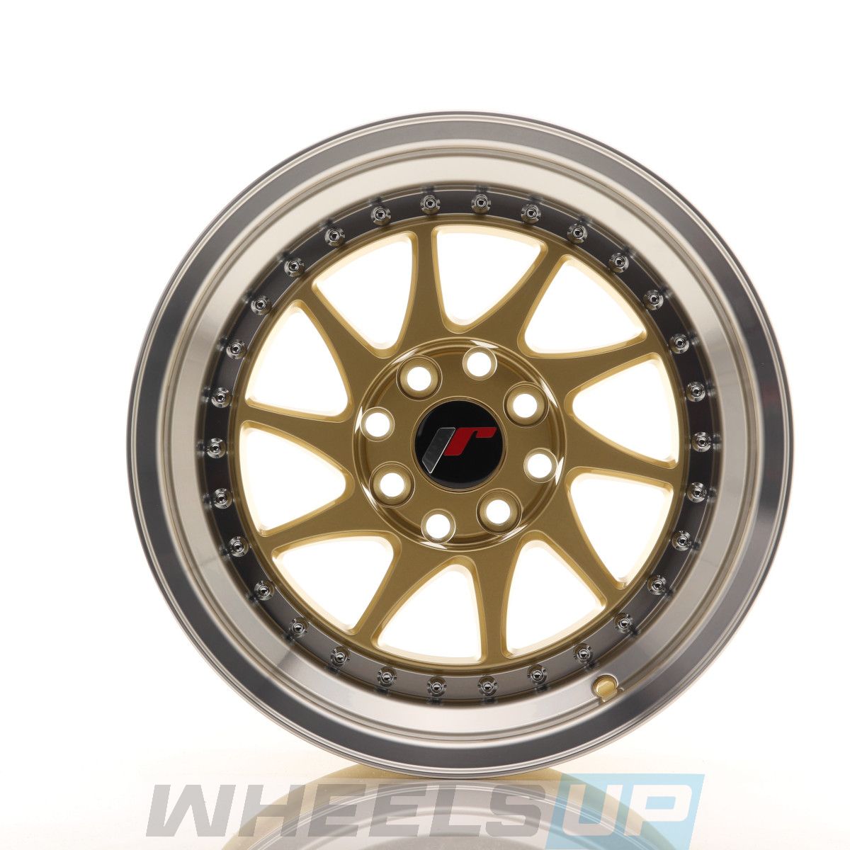 Alu kola Japan Racing JR26 16x8 ET25 4x100/108 Gold w/Machined Lip WheelsUp