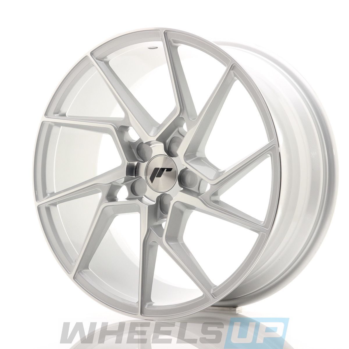 Alu kola Japan Racing JR33 19x8,5 ET20-48 5H BLANK Silver Machined Face WheelsUp