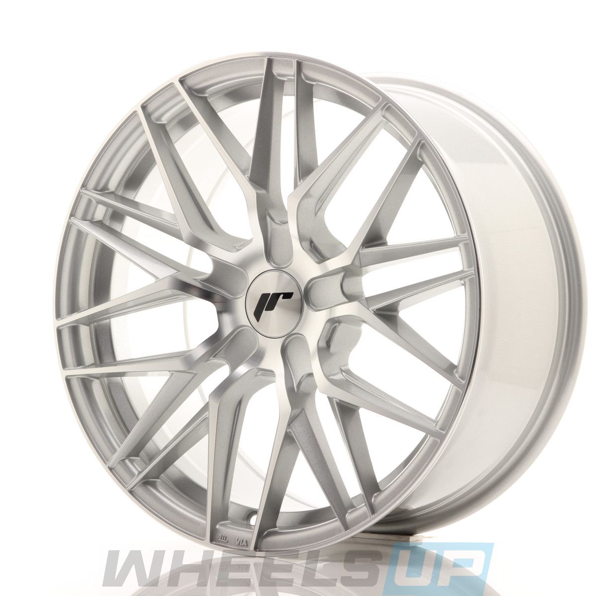 Alu kola Japan Racing JR28 21x9 ET15-45 5H BLANK Silver Machined Face WheelsUp
