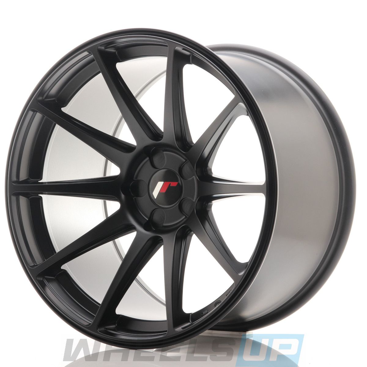 Alu kola Japan Racing JR11 19x8,5 ET25-40 5H BLANK Matt Black WheelsUp