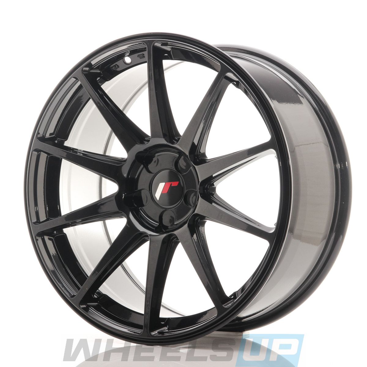 Alu kola Japan Racing JR11 19x8,5 ET25-40 5H BLANK Glossy Black WheelsUp