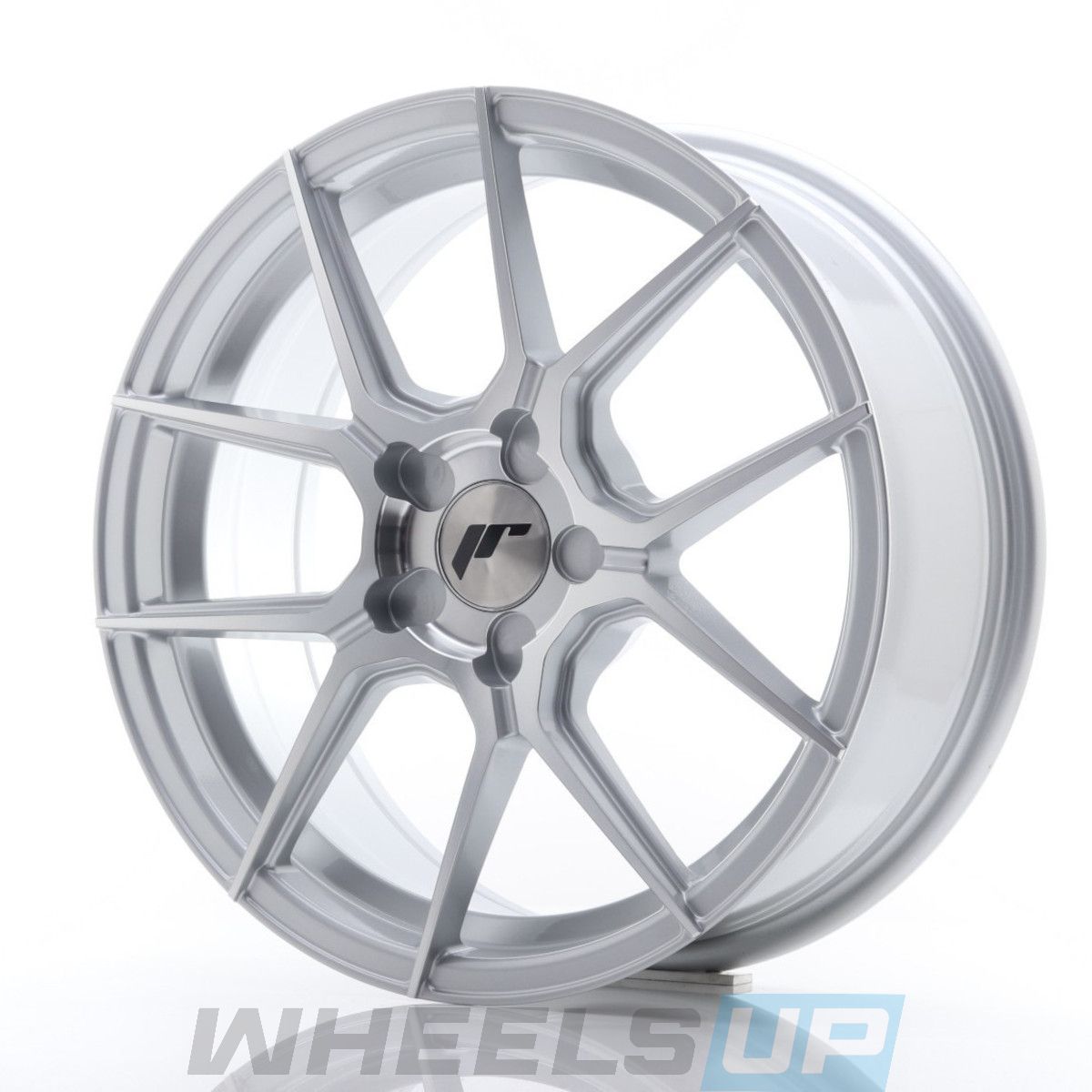 Alu kola Japan Racing JR30 21x10,5 ET15-45 5H BLANK Silver Machined Face WheelsUp