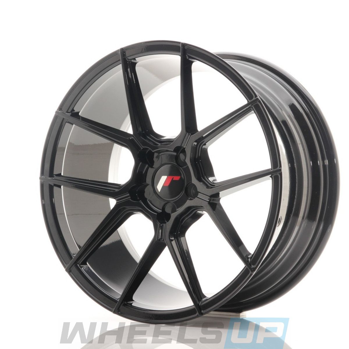 Alu kola Japan Racing JR30 20x10 ET20-40 5H BLANK Glossy Black WheelsUp