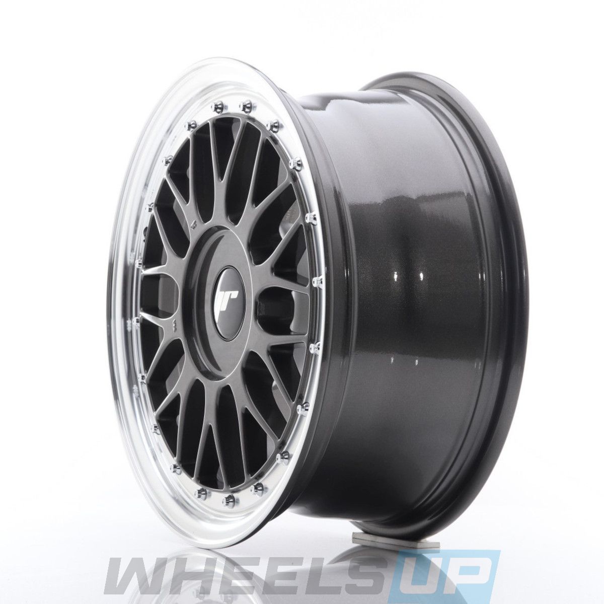 Alu kola Japan Racing JR23 19x8,5 ET35 5x120 Hyper Gray w/Machined Lip WheelsUp
