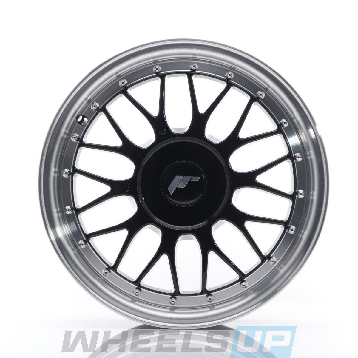 Alu kola Japan Racing JR23 17x8 ET35 5x120 Gloss Black w/Machined Lip WheelsUp