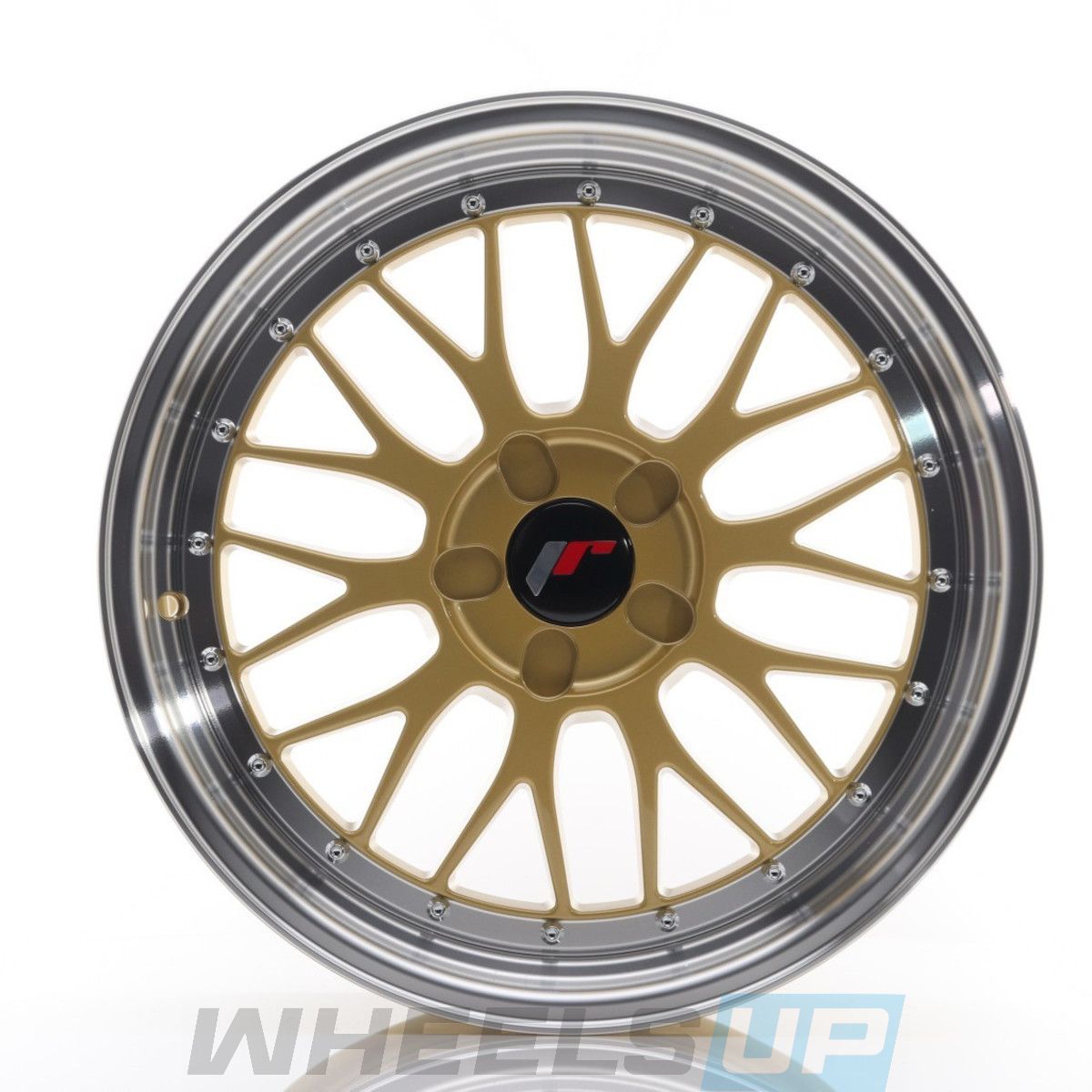 Alu kola Japan Racing JR23 18x8 ET30-45 BLANK Gold w/Machined Lip WheelsUp