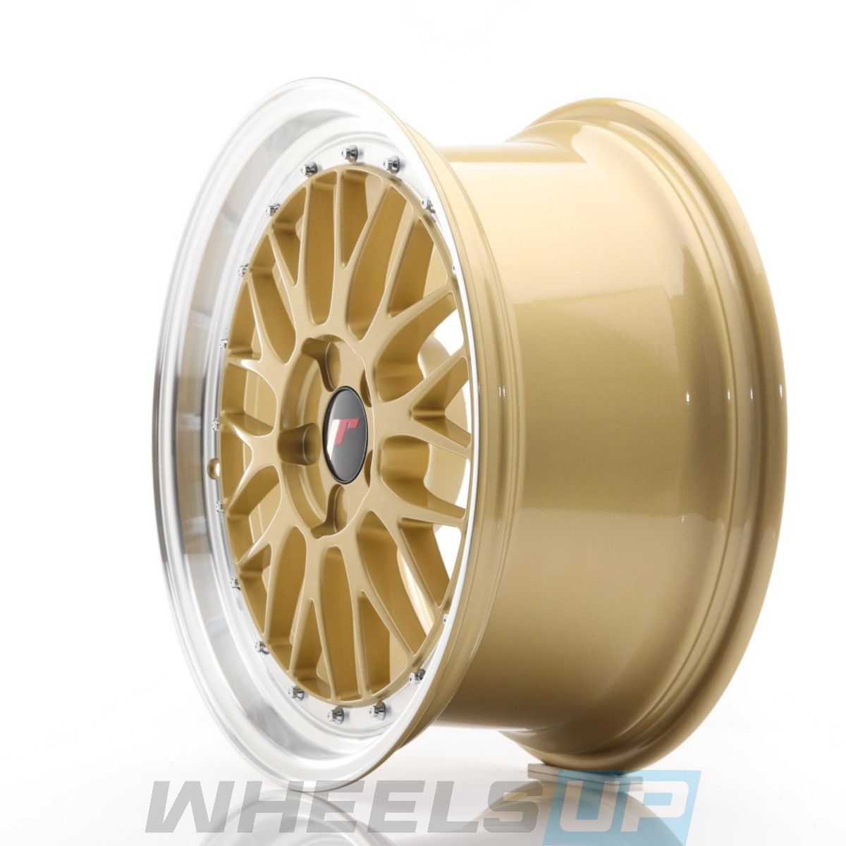 Alu kola Japan Racing JR23 18x8,5 ET25-48 5H BLANK Gold w/Machined Lip WheelsUp