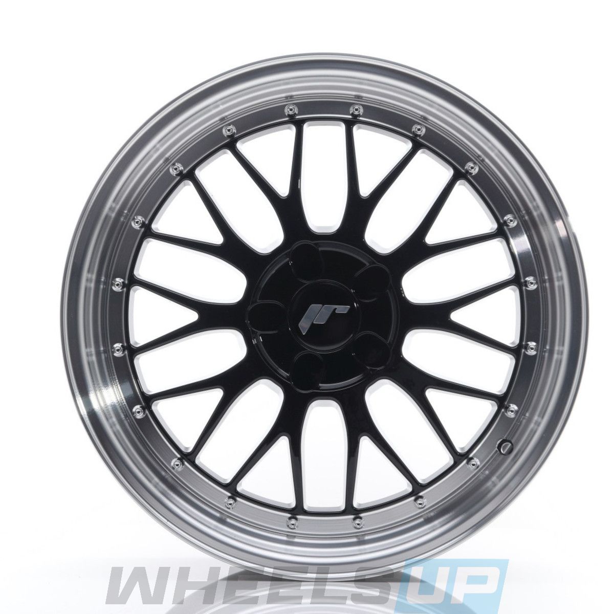Alu kola Japan Racing JR23 19x9,5 ET20-48 5H BLANK Gloss Black w/Machined Lip WheelsUp