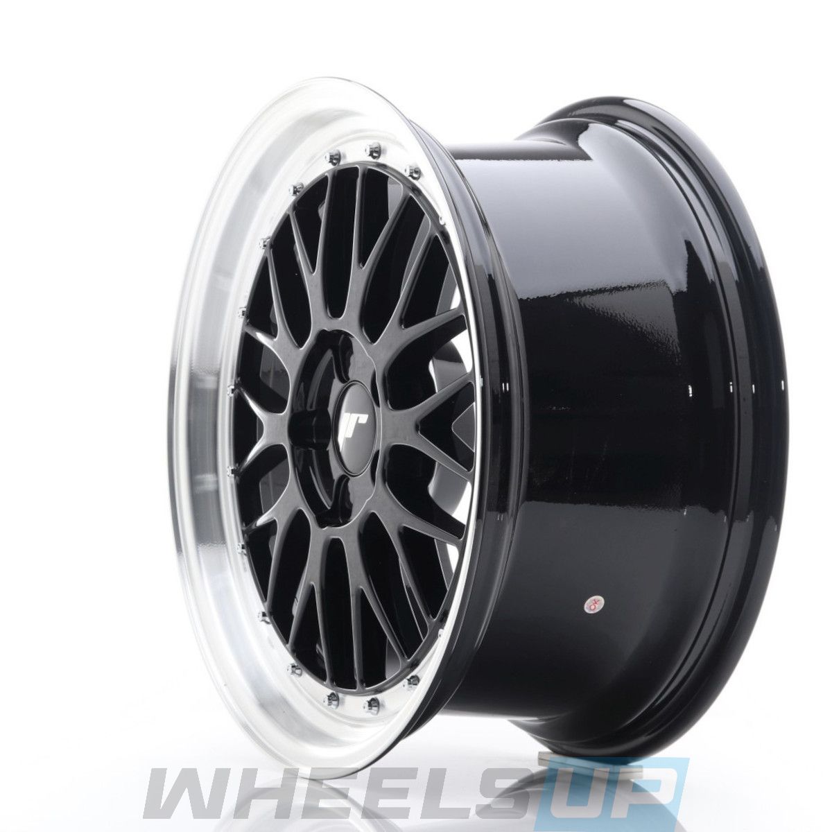 Alu kola Japan Racing JR23 19x8,5 ET20-50 5H BLANK Gloss Black w/Machined Lip WheelsUp