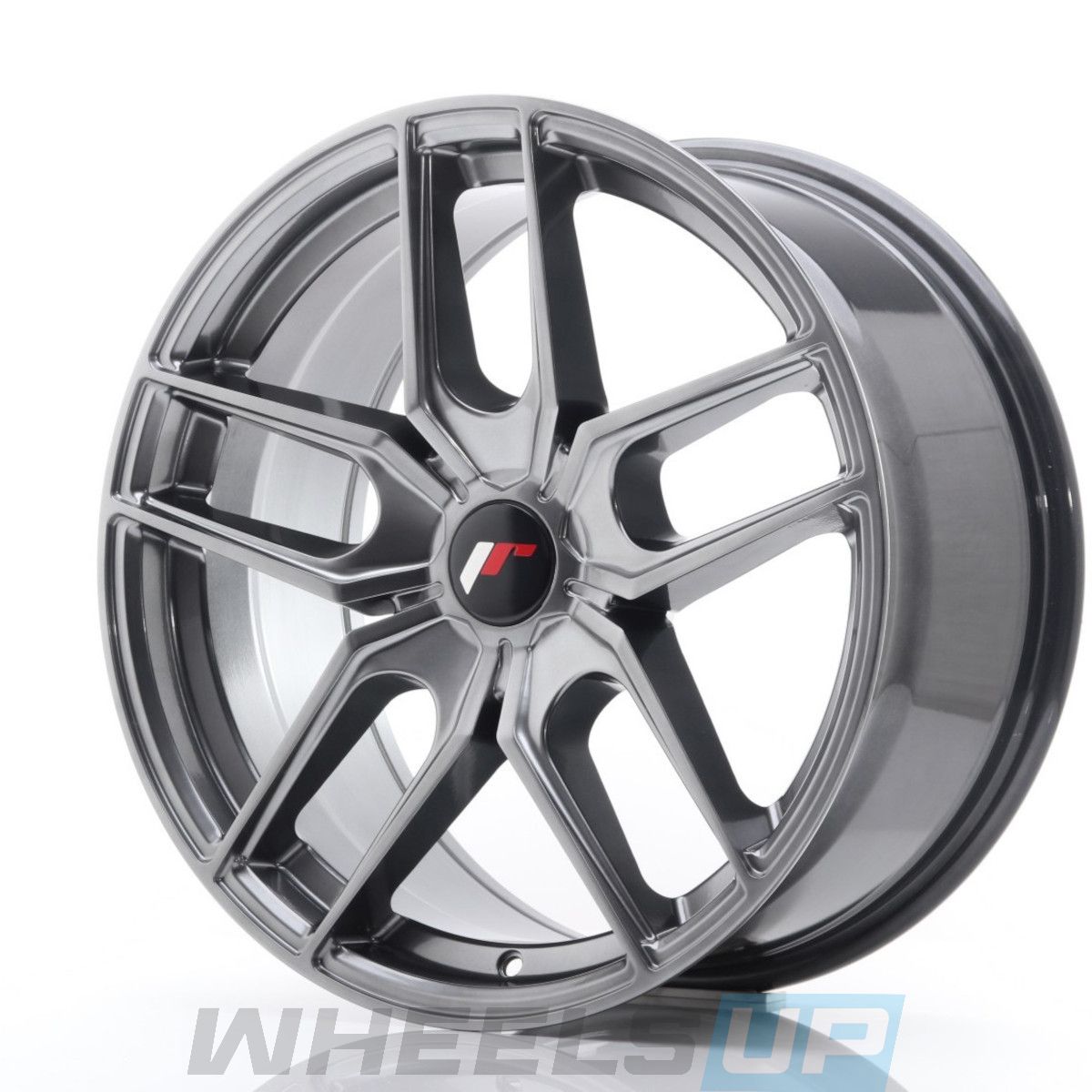 Alu kola Japan Racing JR25 18x9,5 ET20-40 5H BLANK Hyper Black WheelsUp