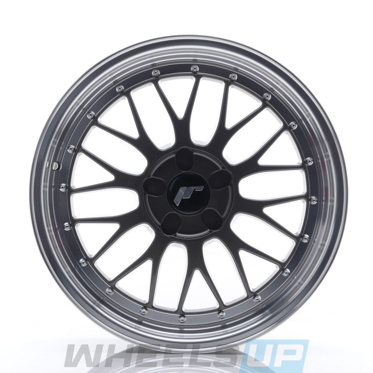Alu kola Japan Racing JR23 17x8 ET20-45 BLANK Hyper Gray w/Machined Lip WheelsUp