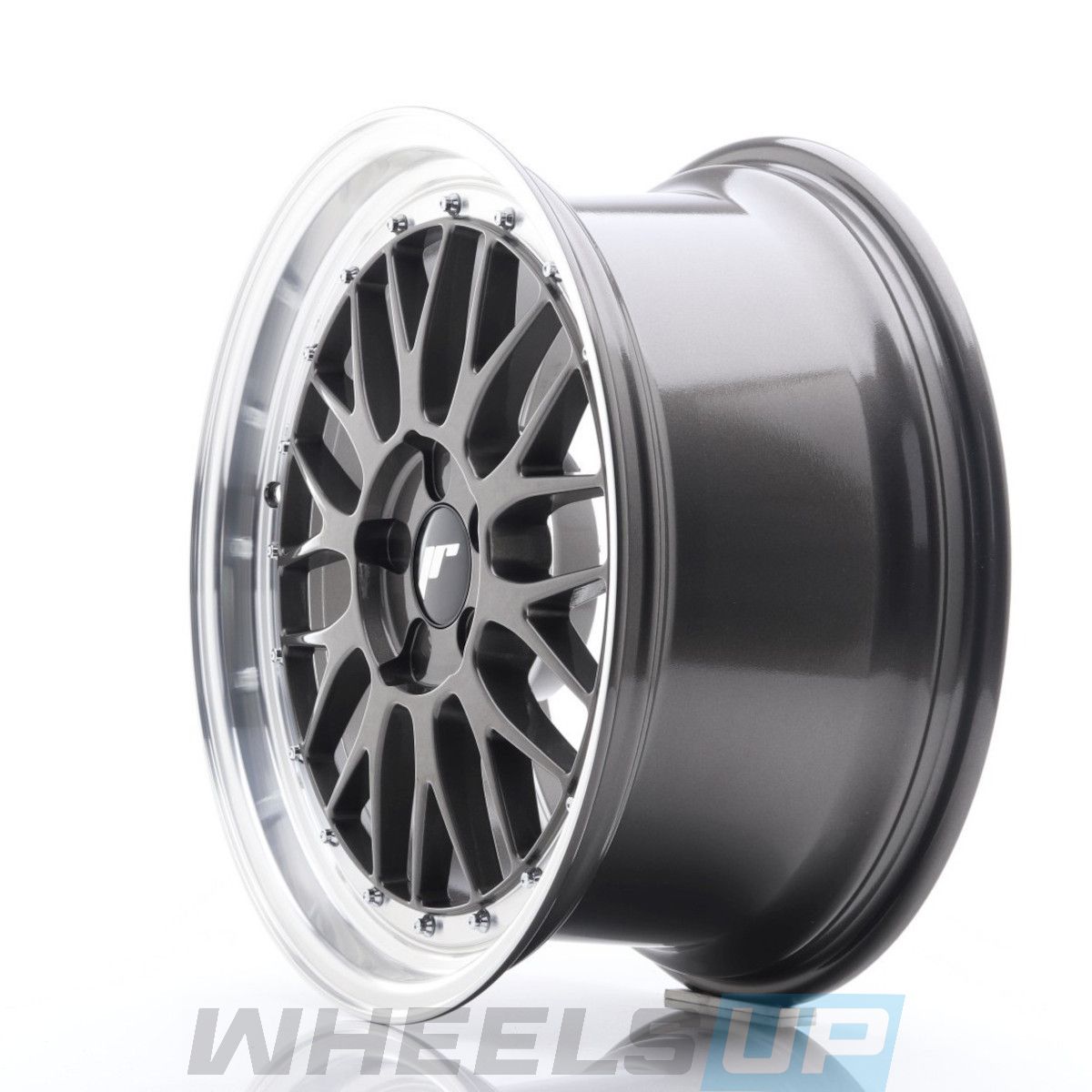 Alu kola Japan Racing JR23 16x7 ET20-45 BLANK Hyper Gray w/Machined Lip WheelsUp
