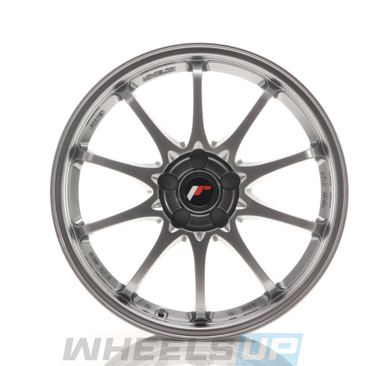 Alu kola Japan Racing JR5 19x9.5 ET12-36 5H BLANK Hyper Black WheelsUp