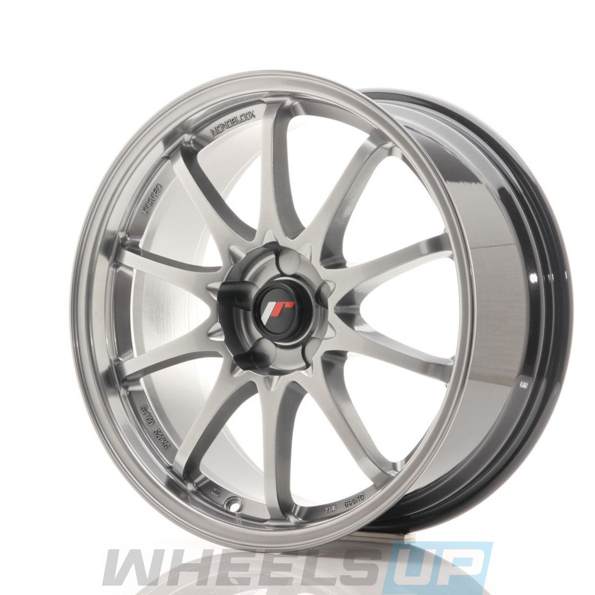 Alu kola Japan Racing JR5 19x8.5 ET43 5H BLANK Hyper Black WheelsUp