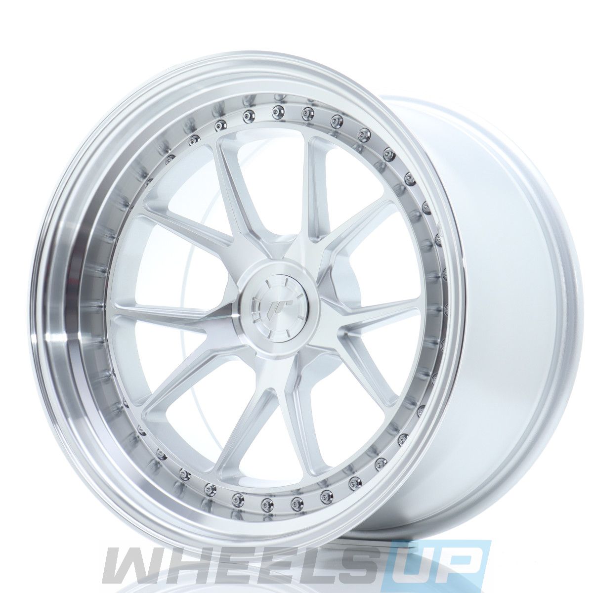 Alu kola Japan Racing JR39 18x10,5 ET15-22 5H BLANK Silver Machined Face WheelsUp