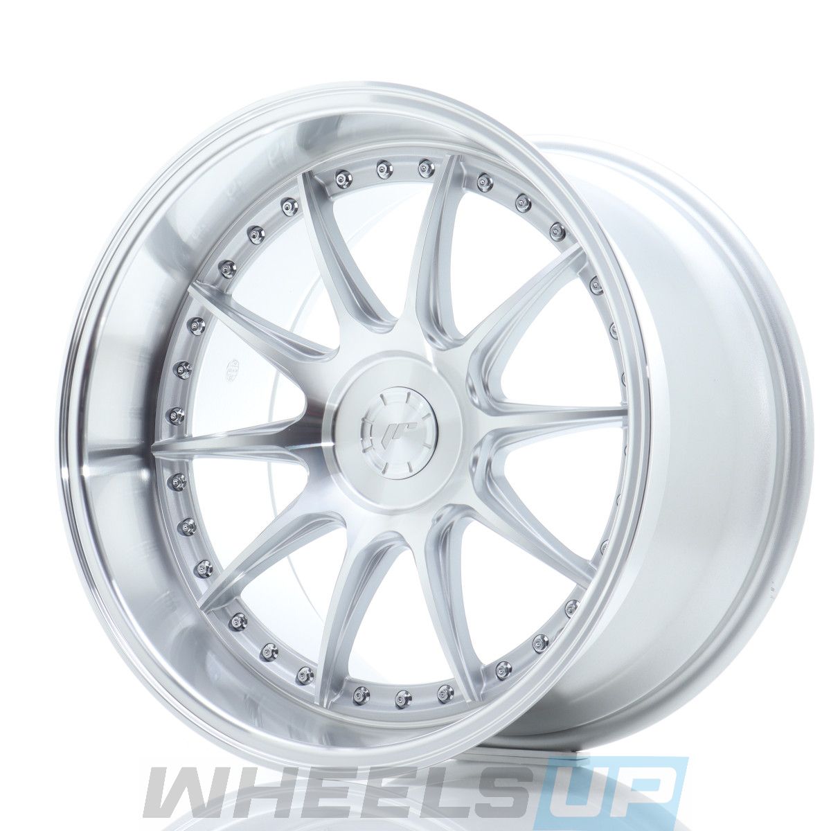 Alu kola Japan Racing JR41 18x10,5 ET15-25 5H BLANK Silver Machined Face WheelsUp