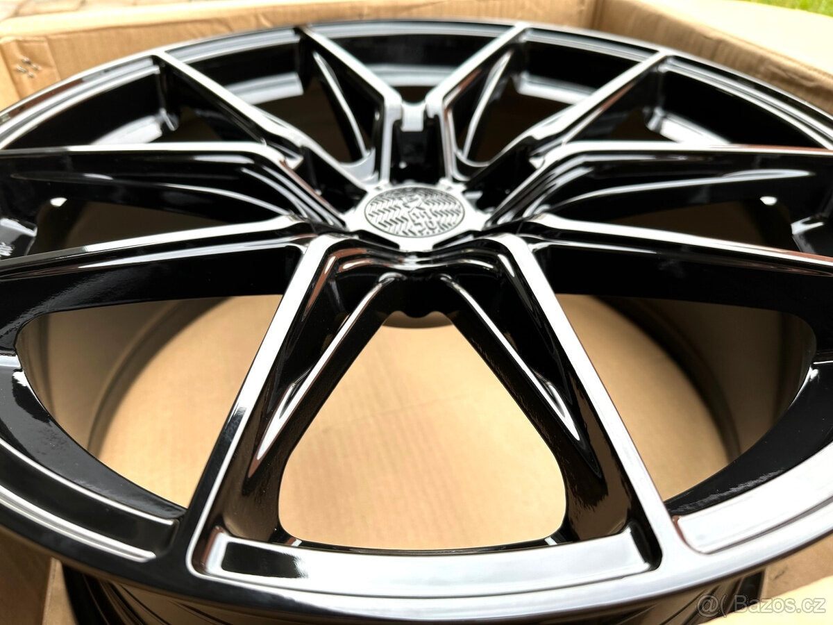 Alu kola HAXER HX036 8x18 5x112 ET40 černá, Mercedes WheelsUp