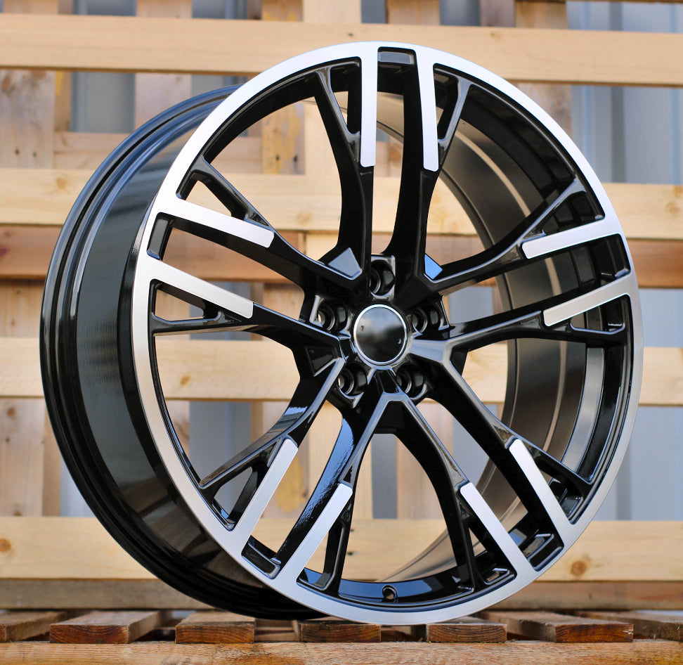Alu kola pro Audi F726 8.5x20 5x112 ET34 66.6 černá