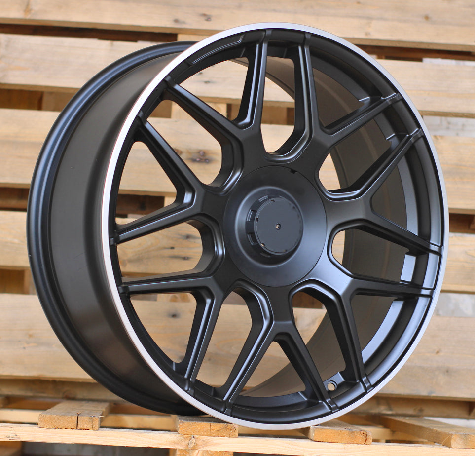 Alu kola pro Mercedes B5318 8.5x20 5x130 ET35 84.1 Satin Black