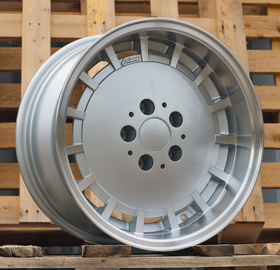 Alu kola pro Mercedes SW355 9x16 5x112 ET10 66.6 Silver & Polished Lip