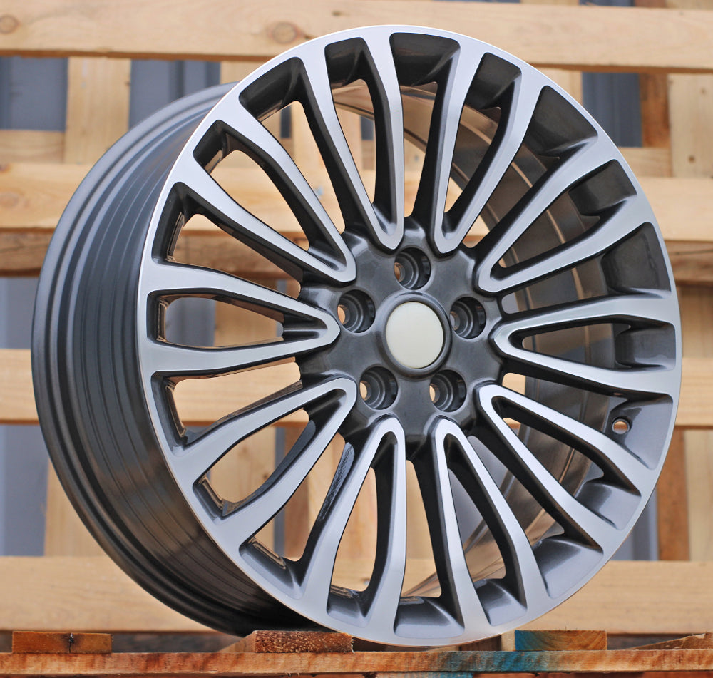 Alu kola pro Ford FBX521 8x18 5x108 ET55 63.4 šedá