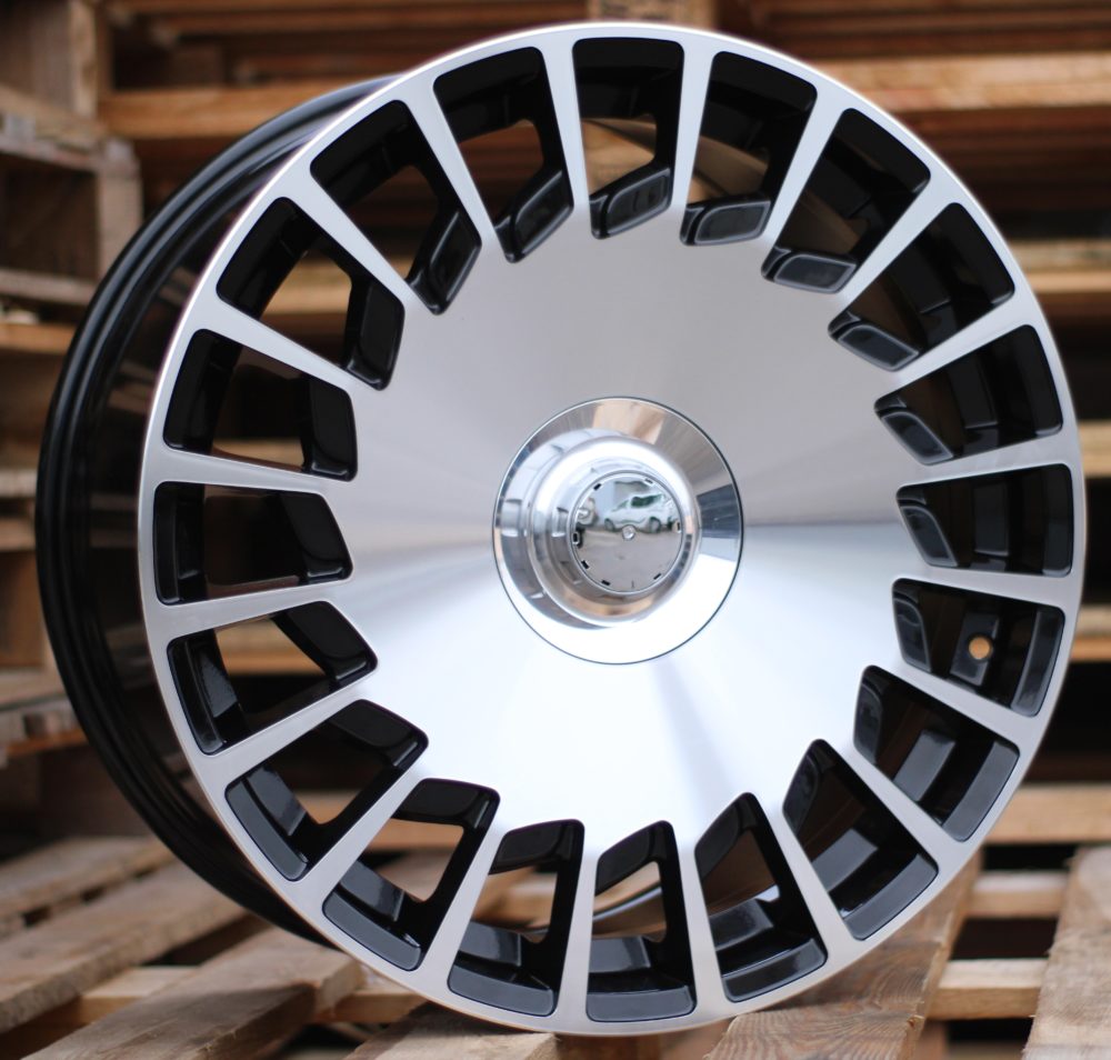 Alu kola pro Mercedes B1464 9.5x19 5x112 ET40 66.6 Black Polished