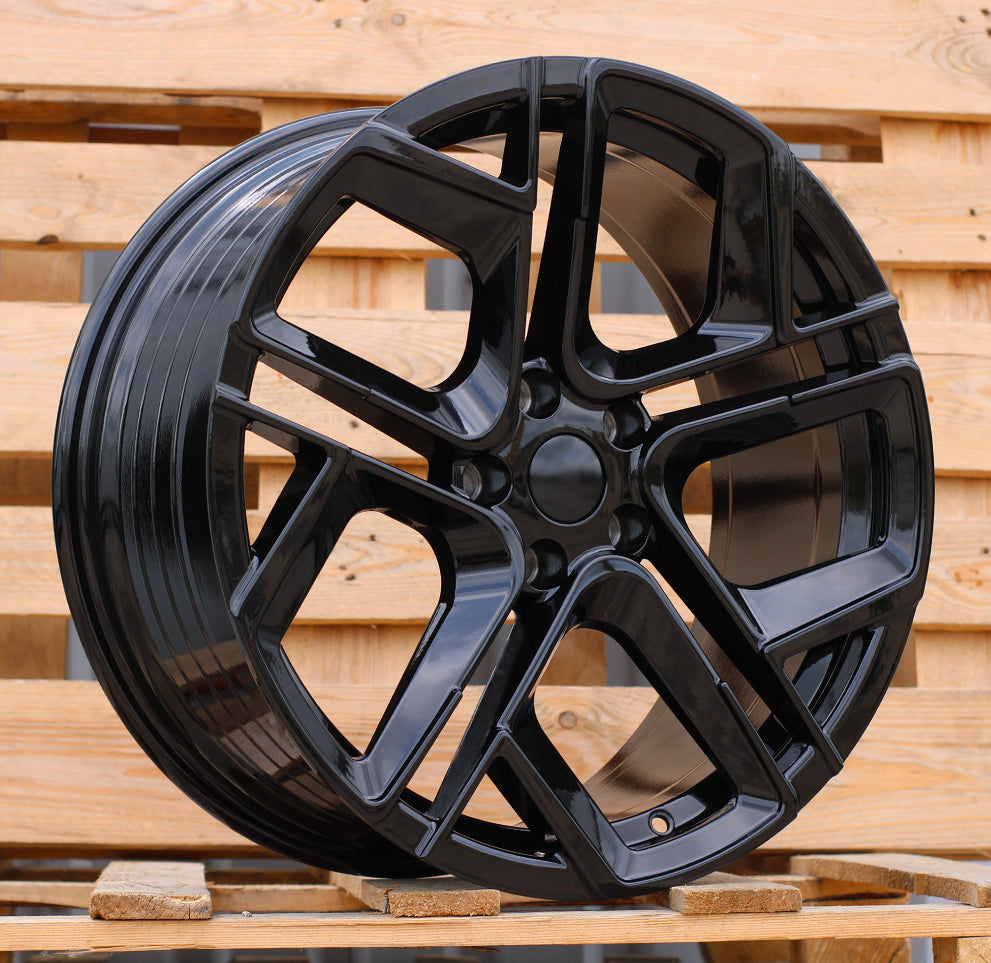 Alu kola pro Volkswagen Y1243 8.5x20 5x112 ET38 57.1 Black Half Matt