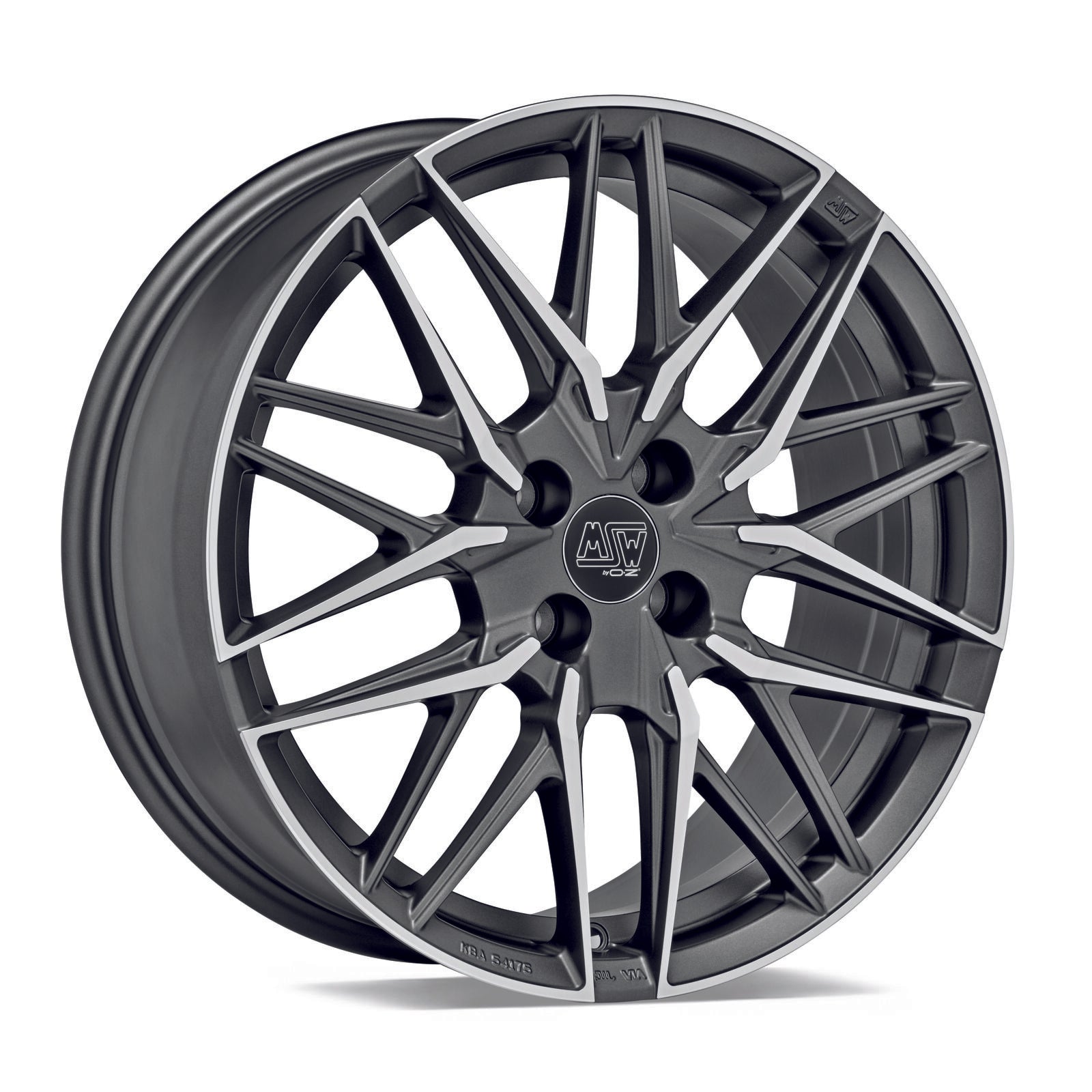 Alu kola MSW 50-4 7x17 4x108 ET32 65,1 šedá WheelsUp