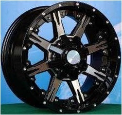 Alu kola pro Offroad LU406 9x20 5x139.7 ET-12 110.1 Black