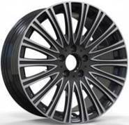 Alu kola pro Mercedes FBX210 8x18 5x112 ET43 66.6 Grey Polished