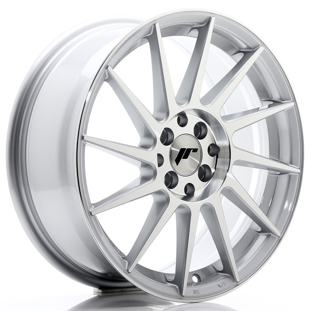 Alu kola Japan Racing JR22 17x7 ET25 4x100/108 Silver Machined Face