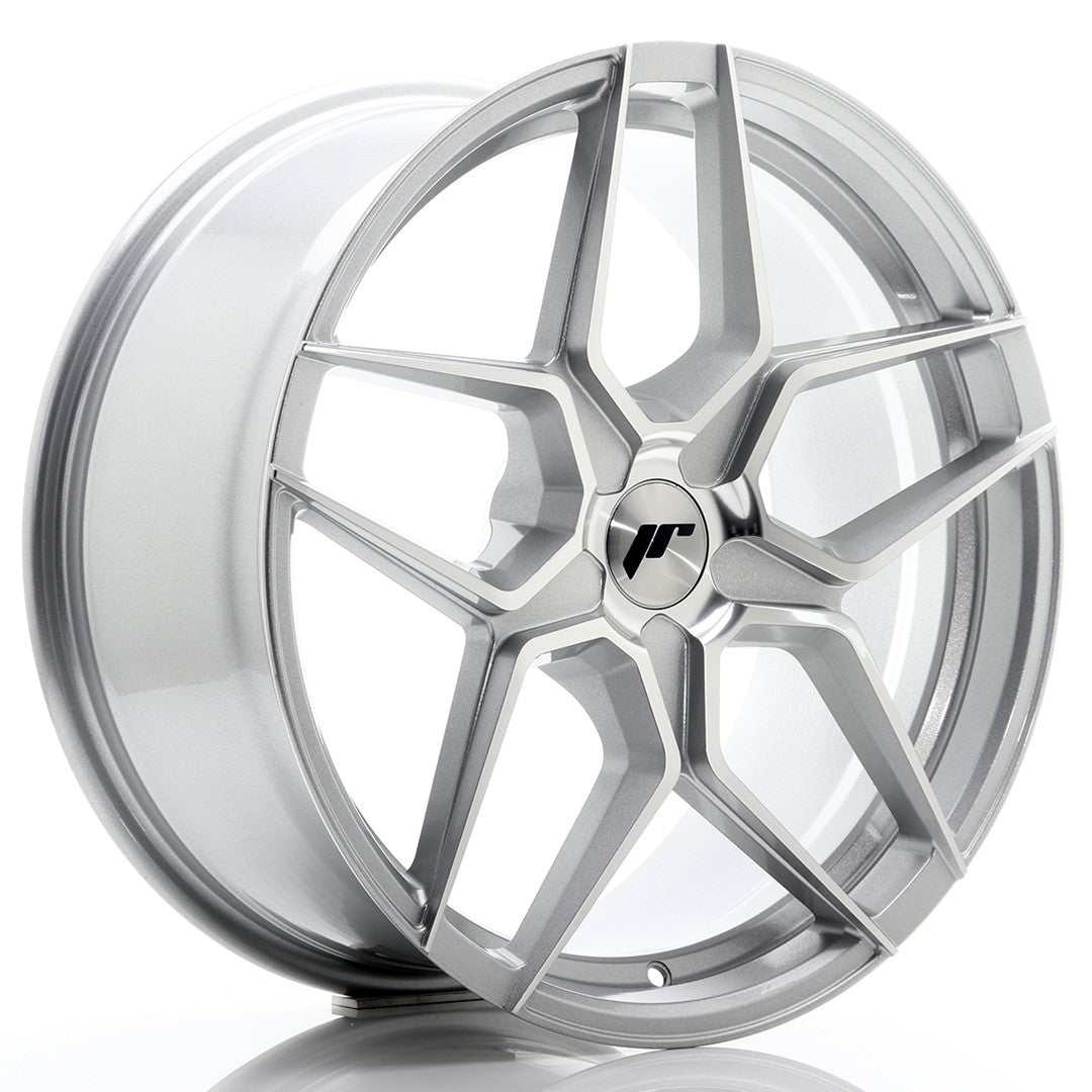 Alu kola Japan Racing JR34 19x8,5 ET40 5x112 Silver Machined | Wheelsup.cz