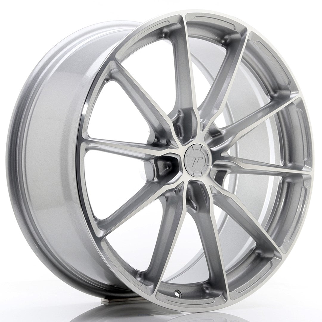 Alu kola Japan Racing JR37 20x8,5 ET35 5x112 Silver Machined