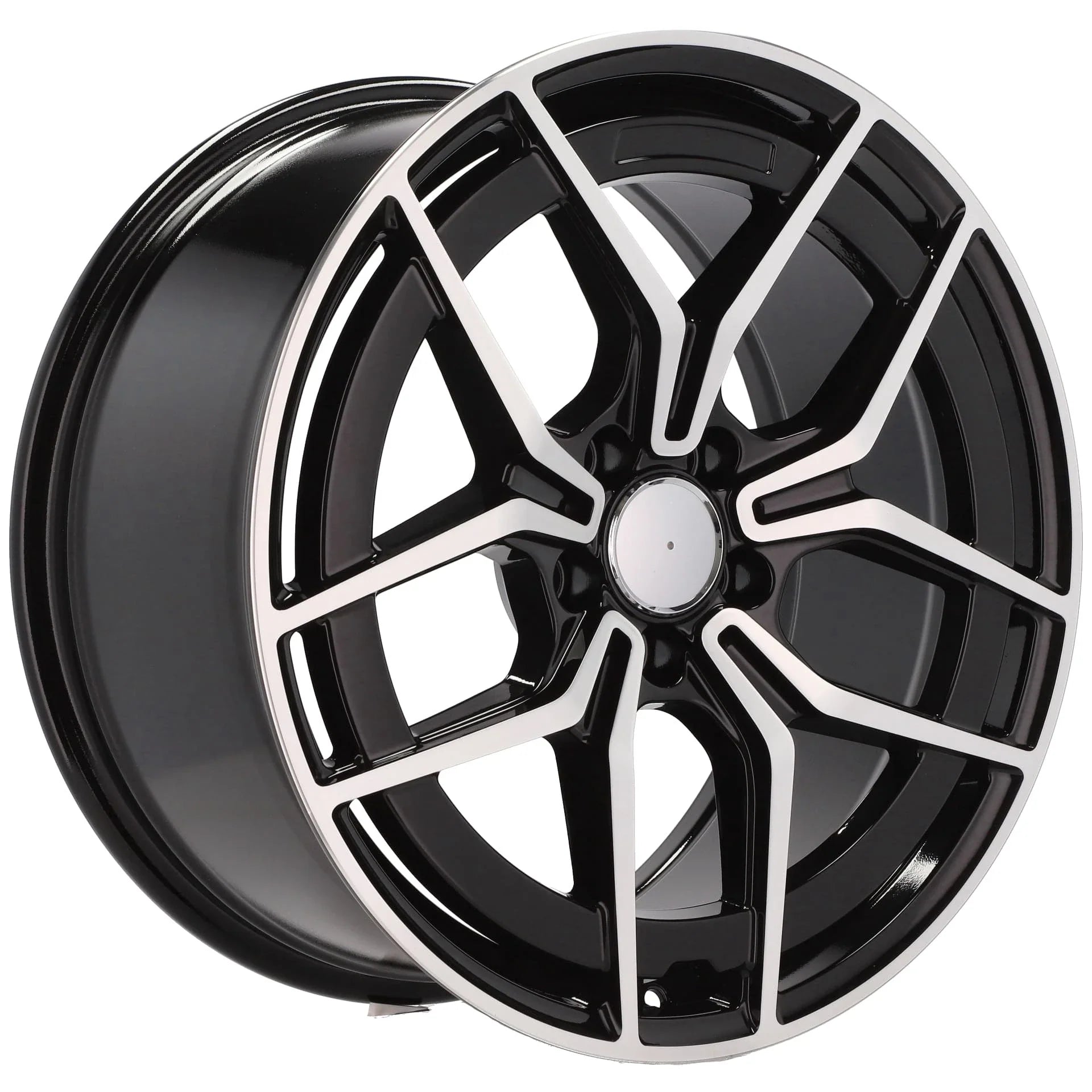 Alu kola pro Mercedes 3S1034 7.5x18 5x112 ET44 66.6 Black Polished | Wheelsup.cz