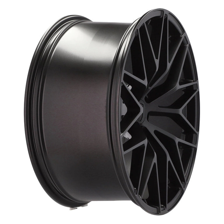 Alu kola pro Porsche 3S1067 10.5x20 5x130 ET64 71.6 Black Half Matt | Wheelsup.cz