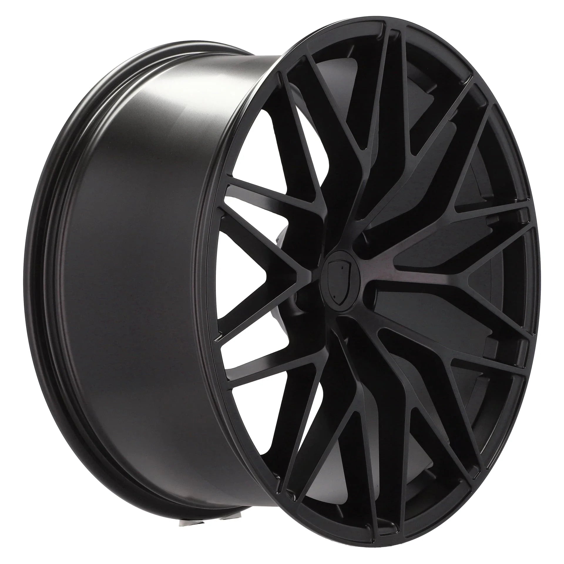 Alu kola pro Porsche 3S1067 11.5x22 5x130 ET61 71.6 Black Half Matt