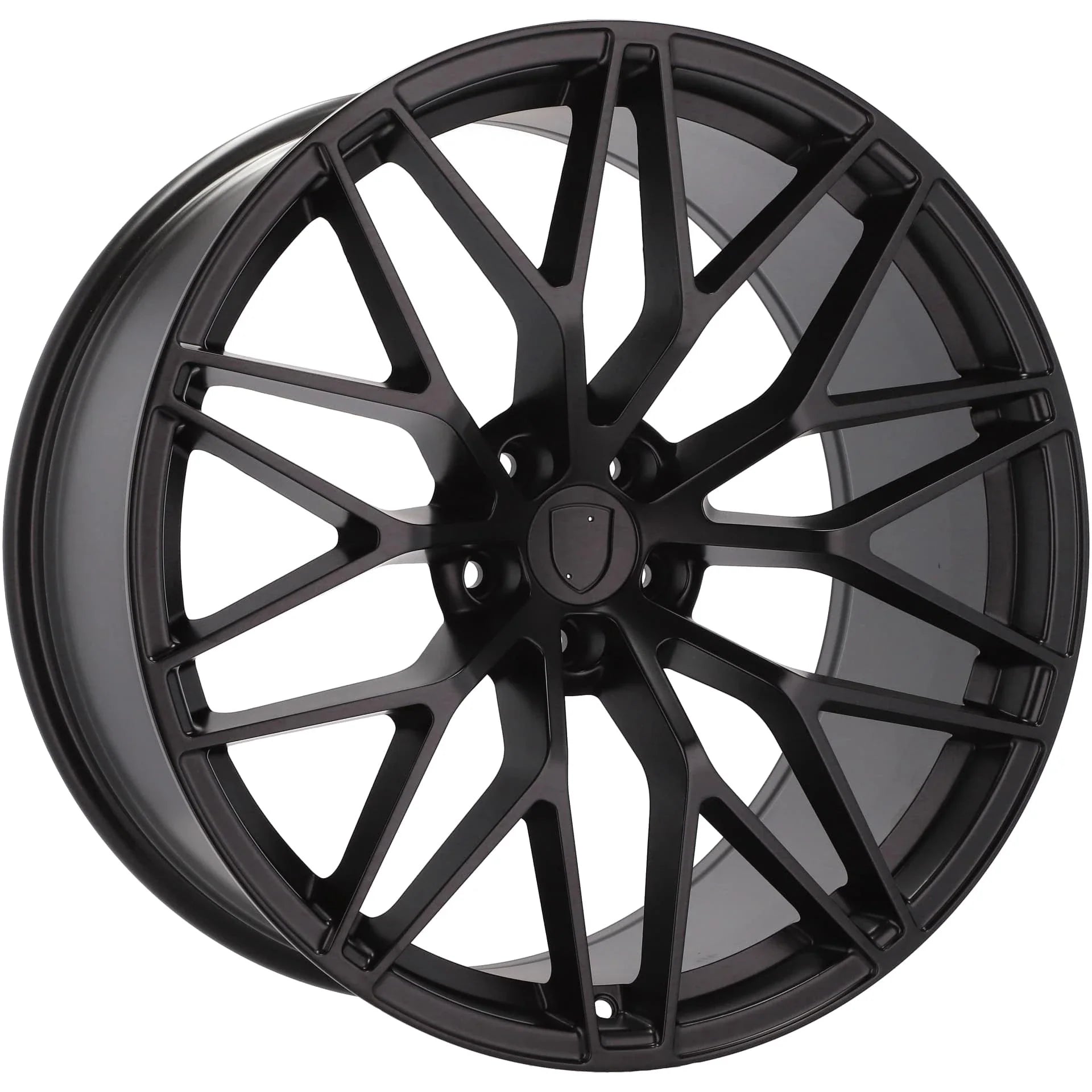 Alu kola pro Porsche 3S1067 10x20 5x112 ET19 66.6 Black Half Matt | Wheelsup.cz