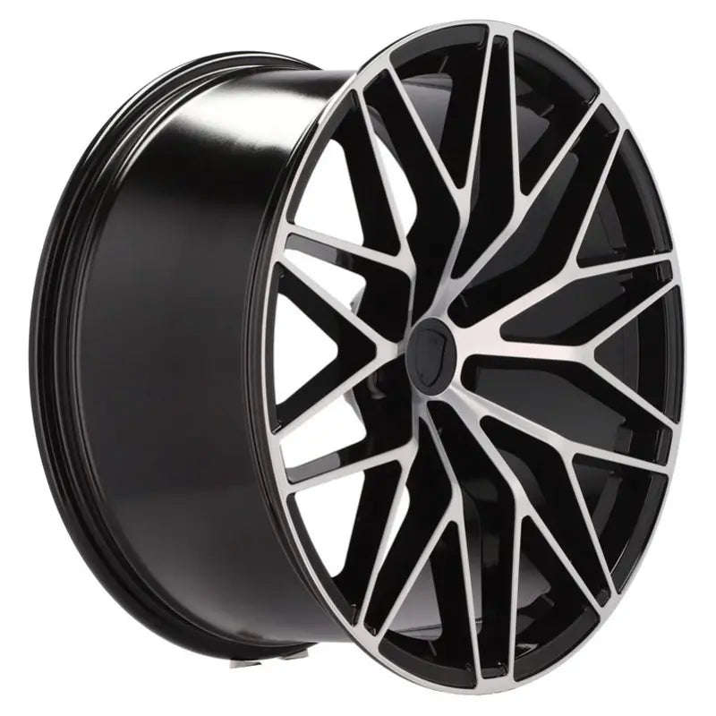 Alu kola pro Porsche 3S1067 9.5x21 5x130 ET46 71.6 Black Polished | Wheelsup.cz