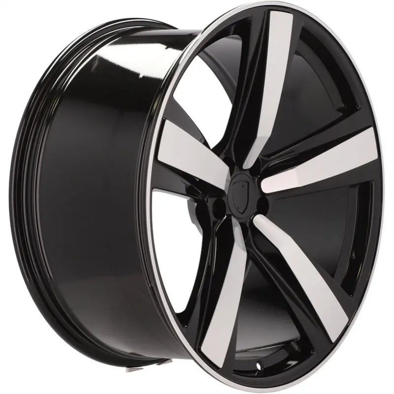 Alu kola pro Porsche 3S1239 9.5x21 5x112 ET26 66.6 Black Polished | Wheelsup.cz
