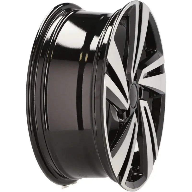 Alu kola pro Volkswagen 3S1282 7x18 5x100 ET39 57.1 Black Polished | Wheelsup.cz