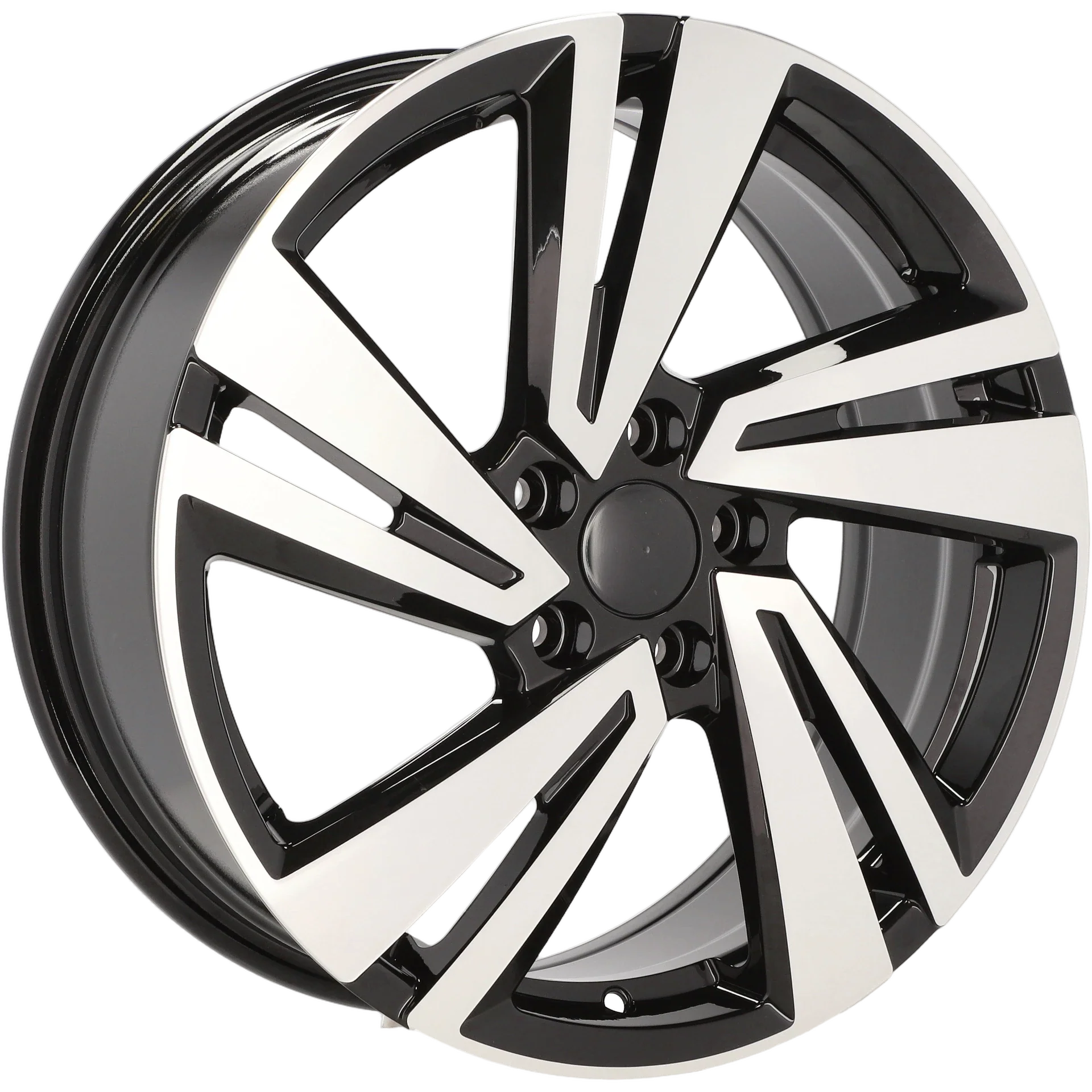 Alu kola pro Volkswagen 3S1282 7x18 5x112 ET45 57.1 Black Polished | Wheelsup.cz