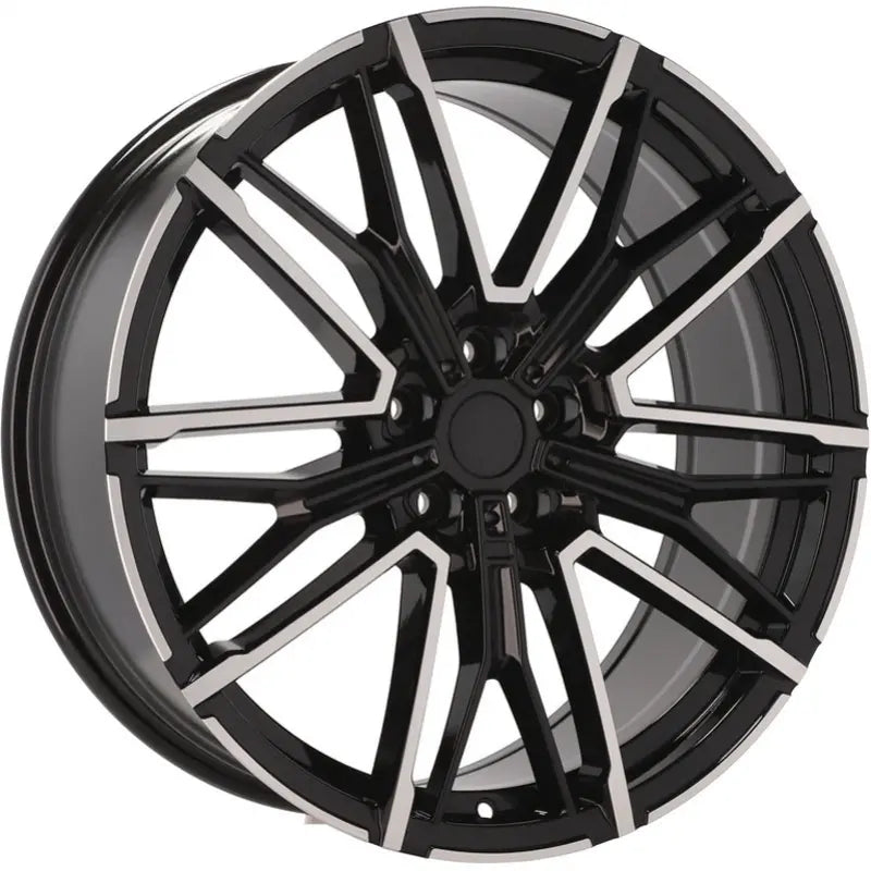 Alu kola pro BMW 3S1284 9x20 5x112 ET44 66.6 Black Polished | Wheelsup.cz