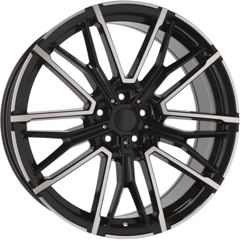 Alu kola pro BMW 3S1284 9x19 5x112 ET44 66.6 Black Polished | Wheelsup.cz
