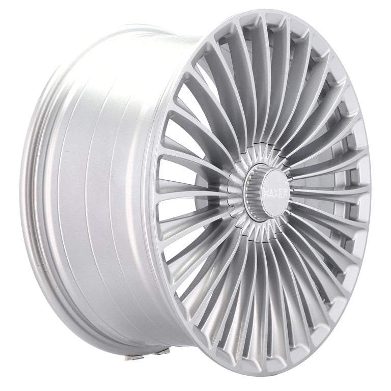 Alu kola HAXER 3S198 9.5x20 5x112 ET43 66.6 Silver Shining | Wheelsup.cz