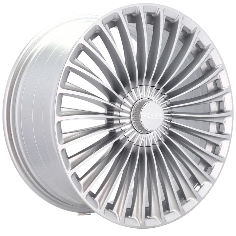 Alu kola HAXER 3S198 8.5x20 5x112 ET43 66.6 Silver Shining | Wheelsup.cz