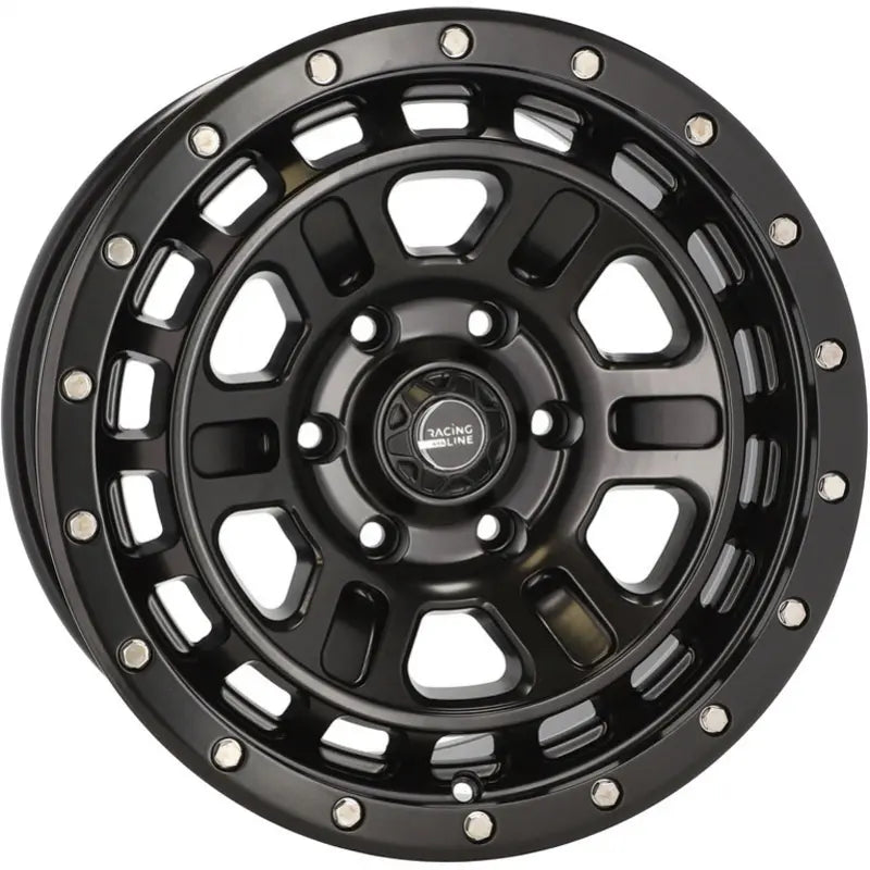 Alu kola pro Offroad 3S234 8.5x17 6x139.7 ET15 106.1 Black Half Matt | Wheelsup.cz