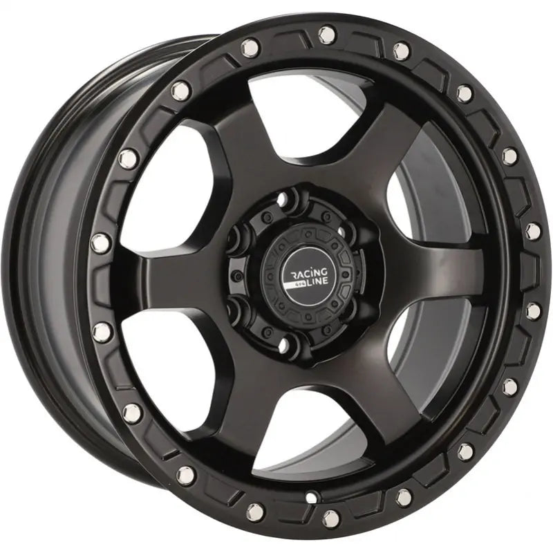 Alu kola pro Offroad 3S240 8.5x17 6x139.7 ET10 106.1 Black Half Matt | Wheelsup.cz
