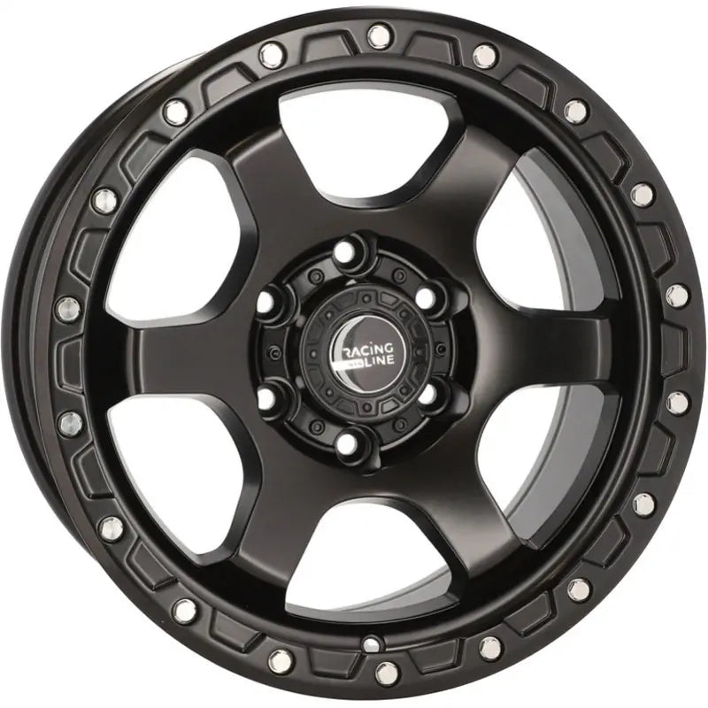 Alu kola pro Offroad 3S240 8.5x17 6x139.7 ET10 106.1 Black Half Matt | Wheelsup.cz