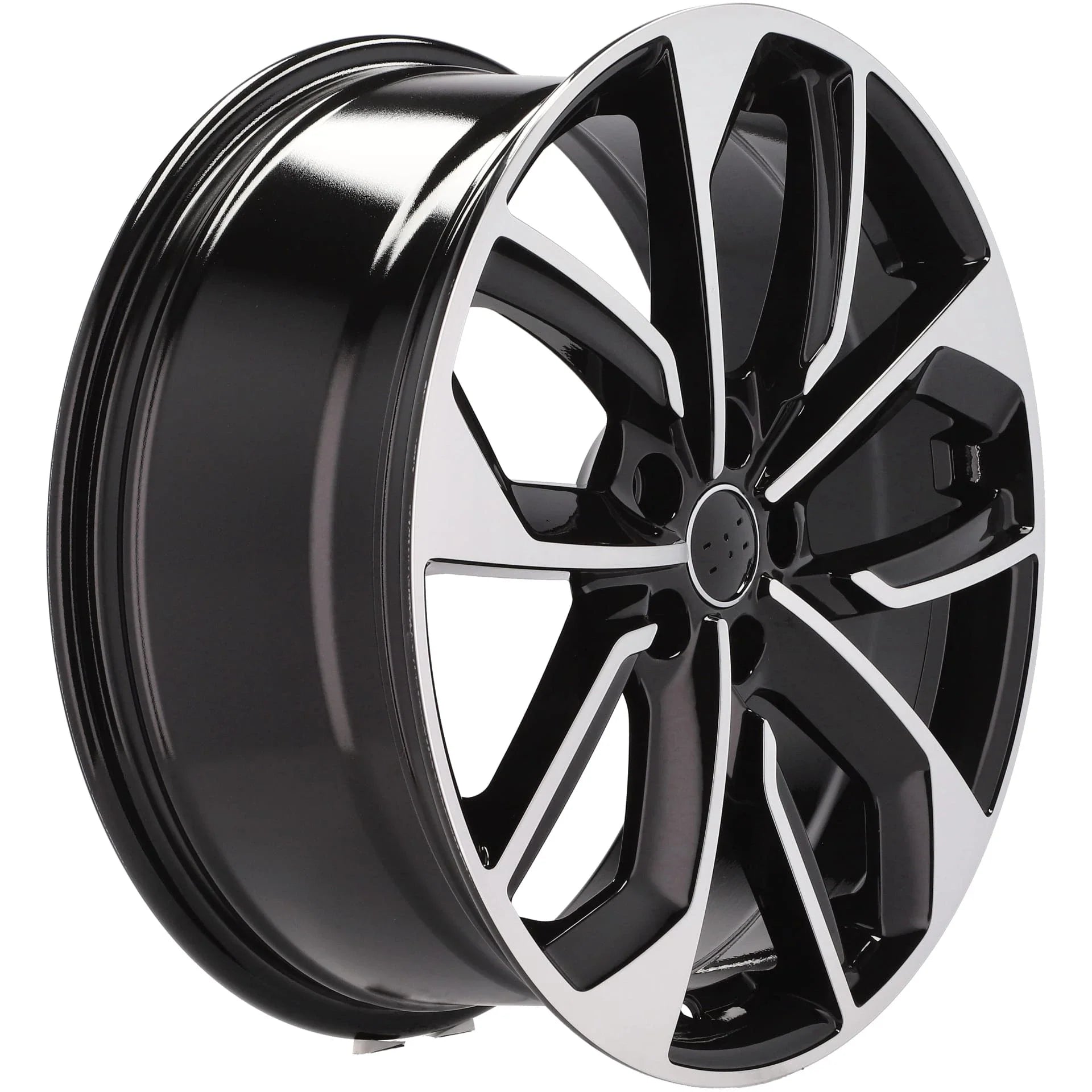 Alu kola pro Audi 3S5979 8x19 5x112 ET49 57.1 Black Polished | Wheelsup.cz